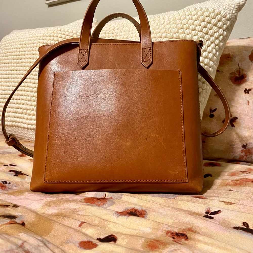 Madewell Brown Leather Crossbody Bag